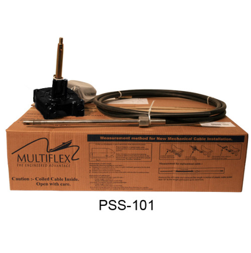  Packaged Mechanical Rotary Planetary Steering Kit for engines up to 150 Hp - Easy connect packaged steering system - PSS-101-10X OR MS1-10X - Multiflex